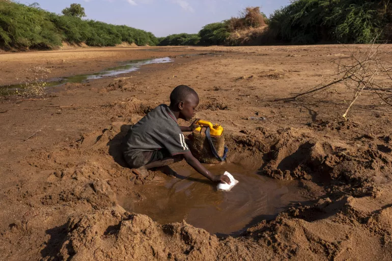 Genocidio de niños por cambio climático